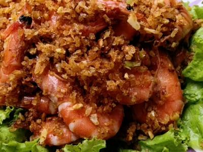 避風(fēng)塘蝦的做法-咸鮮味炒菜譜