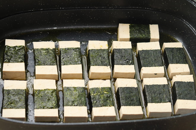 照燒海苔豆腐的做法-咸鮮味燒菜譜