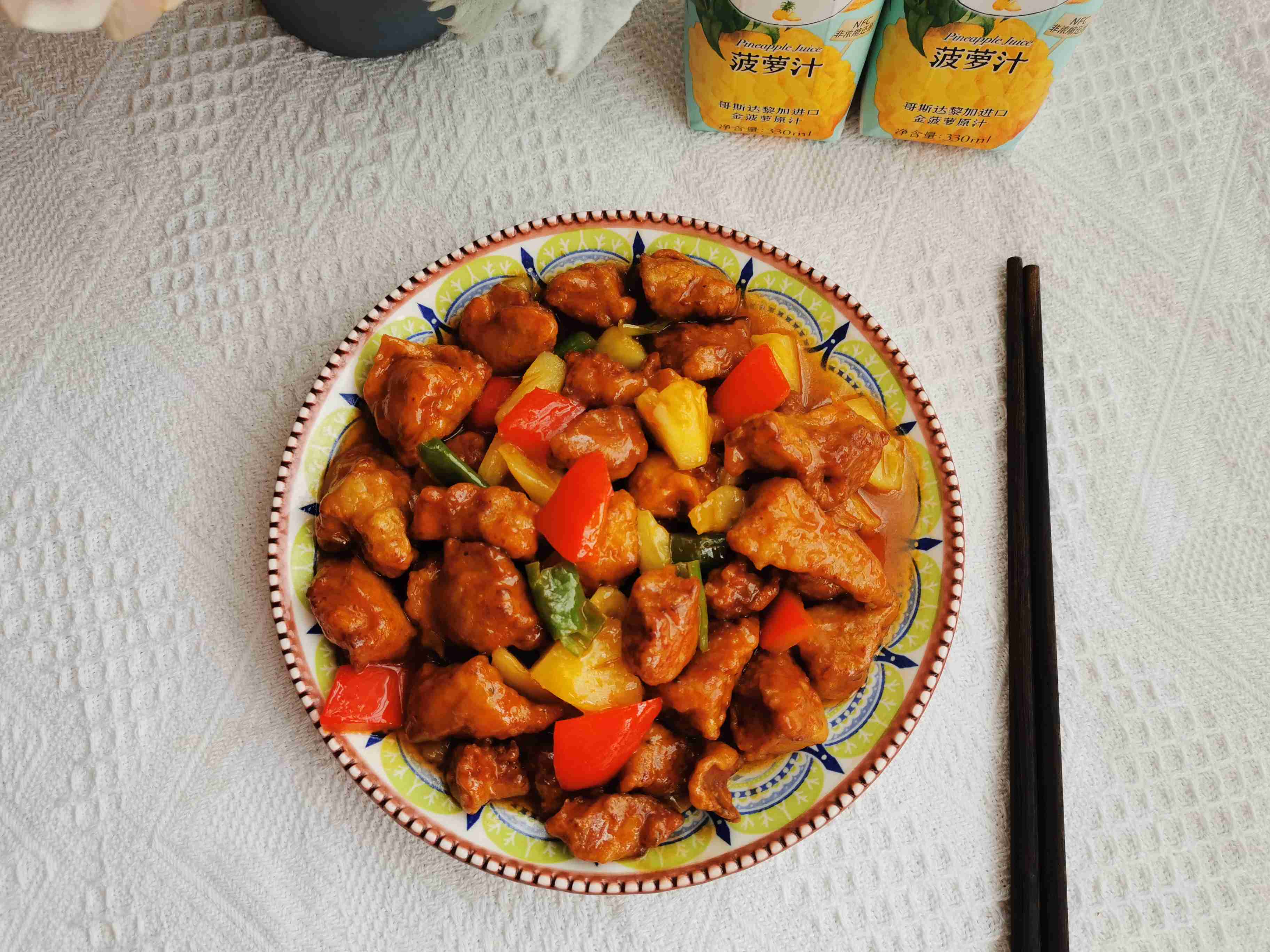 菠蘿咕咾肉的做法-家常味炒菜譜