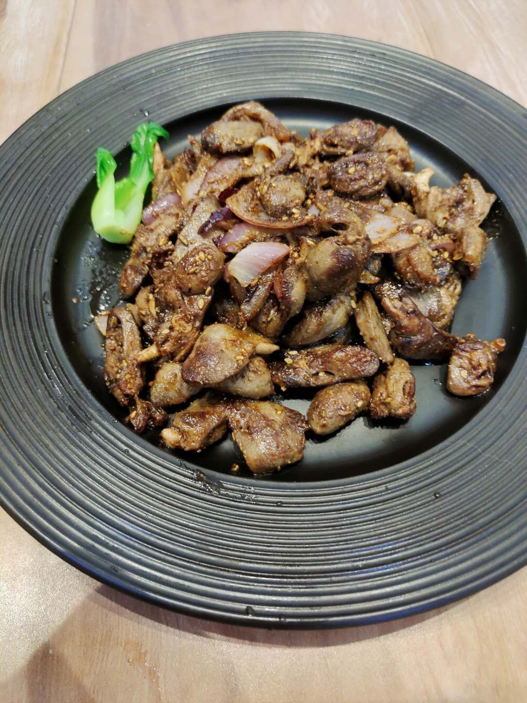 干香孜然雞心的做法-家常味炒菜譜