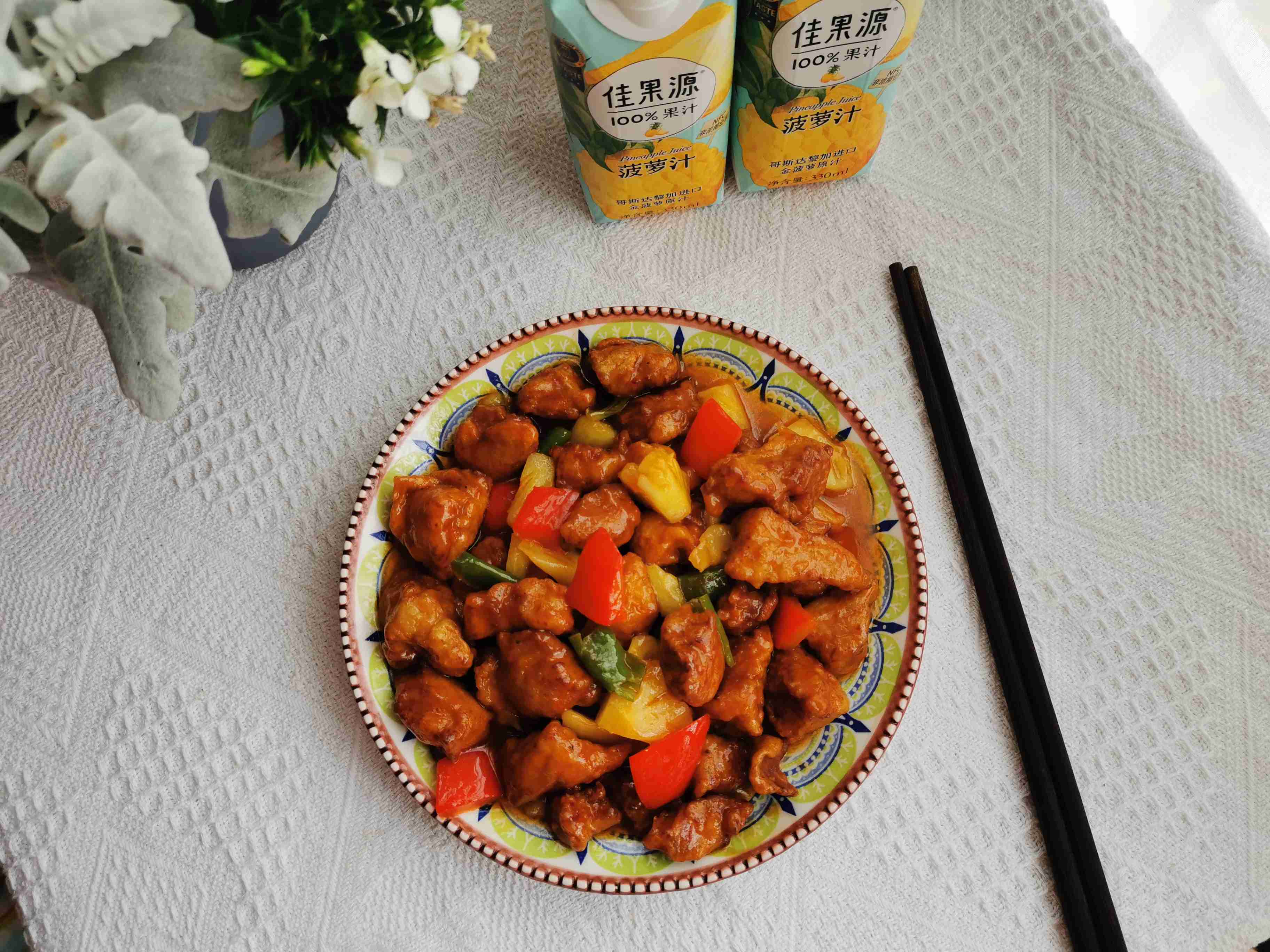 菠蘿咕咾肉的做法-家常味炒菜譜