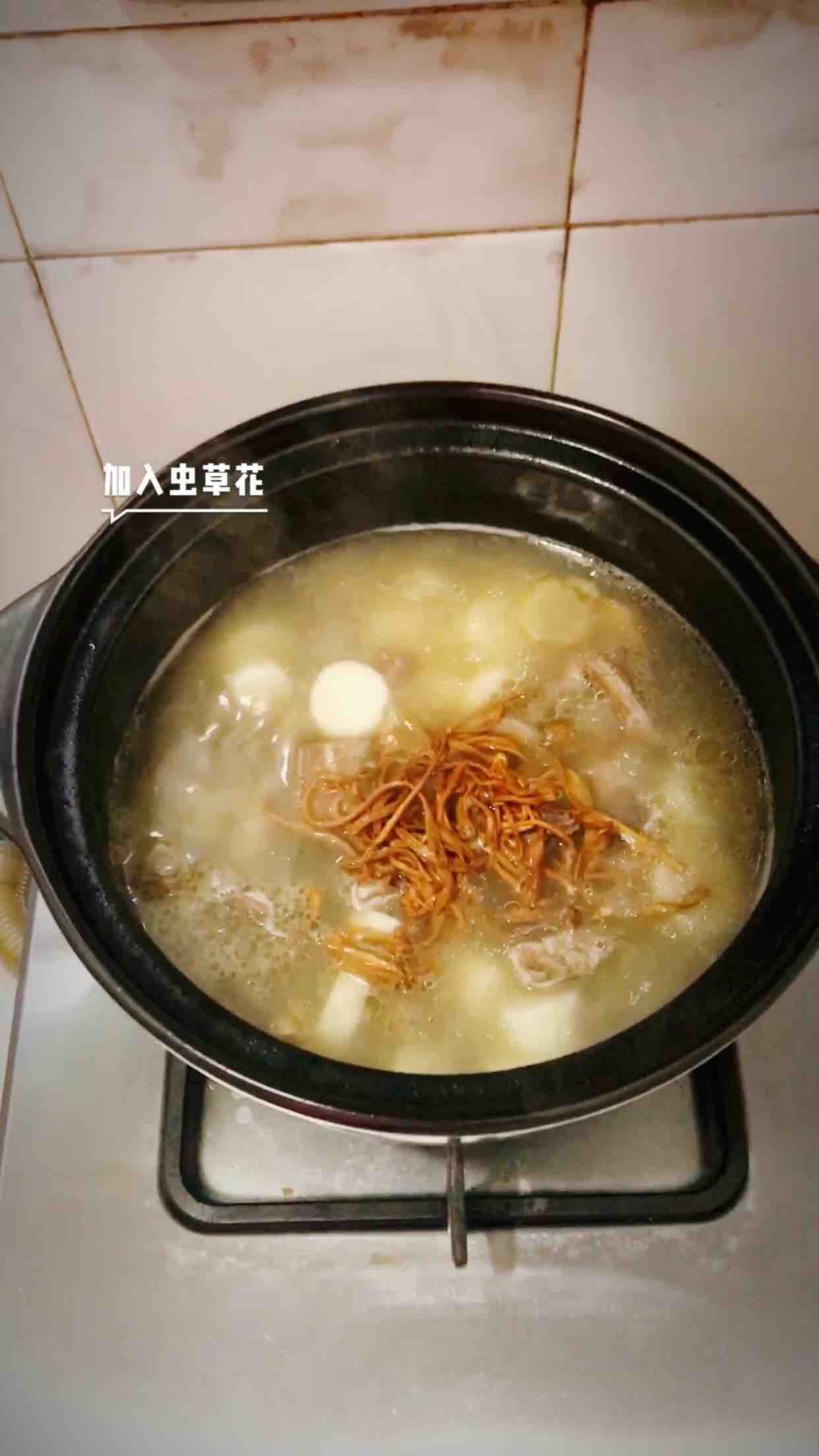 蟲草花山藥燉乳鴿的做法-家常味燉菜譜