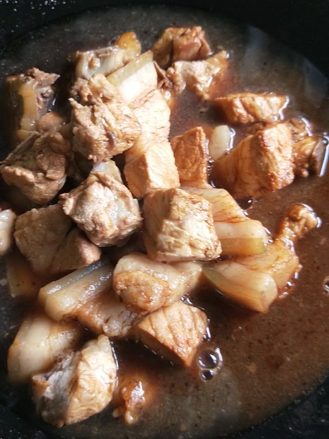 千張結燒肉的做法-家常味煮菜譜