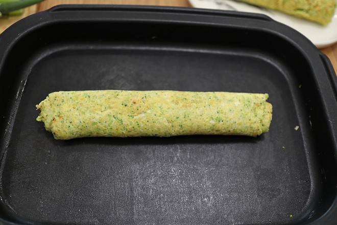 西蘭花雞肉卷的做法-咸鮮味煎菜譜