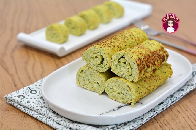 西蘭花雞肉卷的做法-咸鮮味煎菜譜