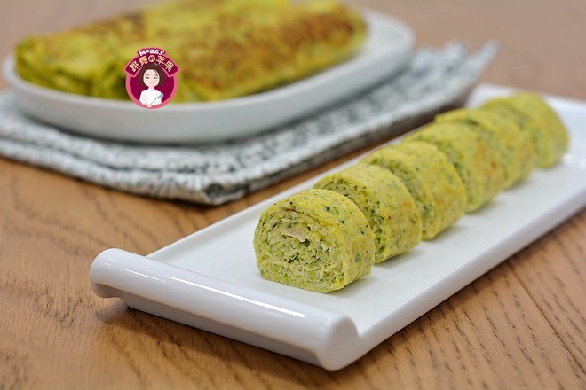 西蘭花雞肉卷的做法-咸鮮味煎菜譜