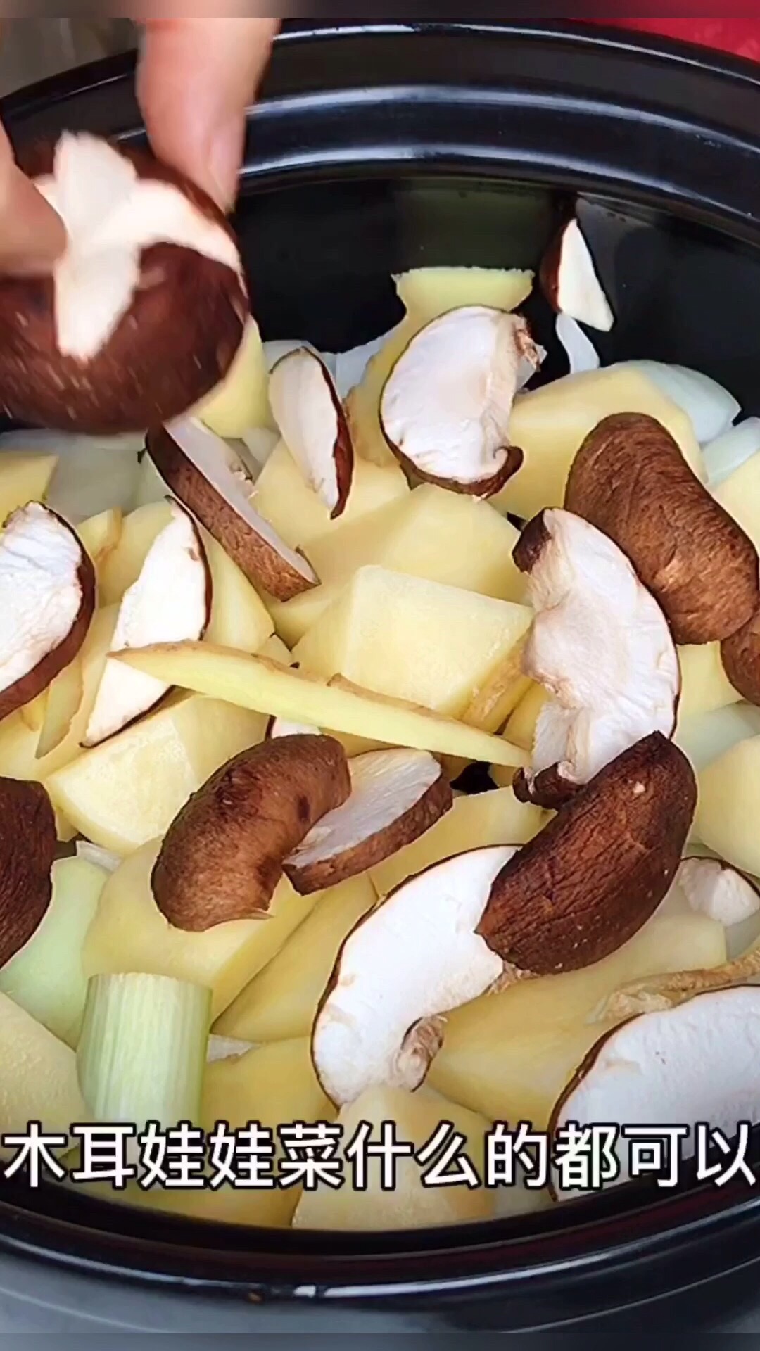 三汁燜鍋＃最美不過中秋味＃的做法-家常味燜菜譜