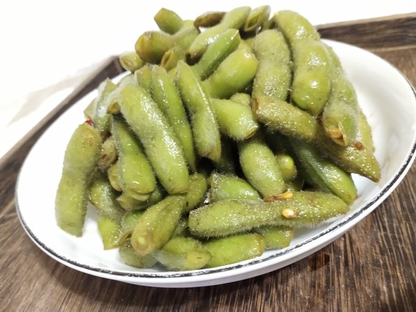 涼拌毛豆的做法-咸鮮味煮菜譜