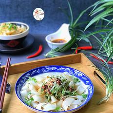 免洗涼皮的做法-家常味蒸食譜