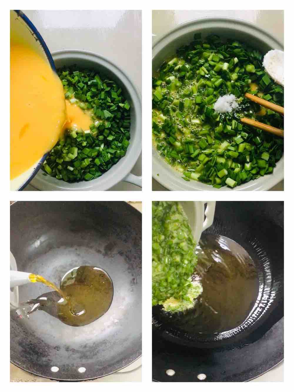 原汁原味韭菜炒雞蛋的做法-家常味炒菜譜