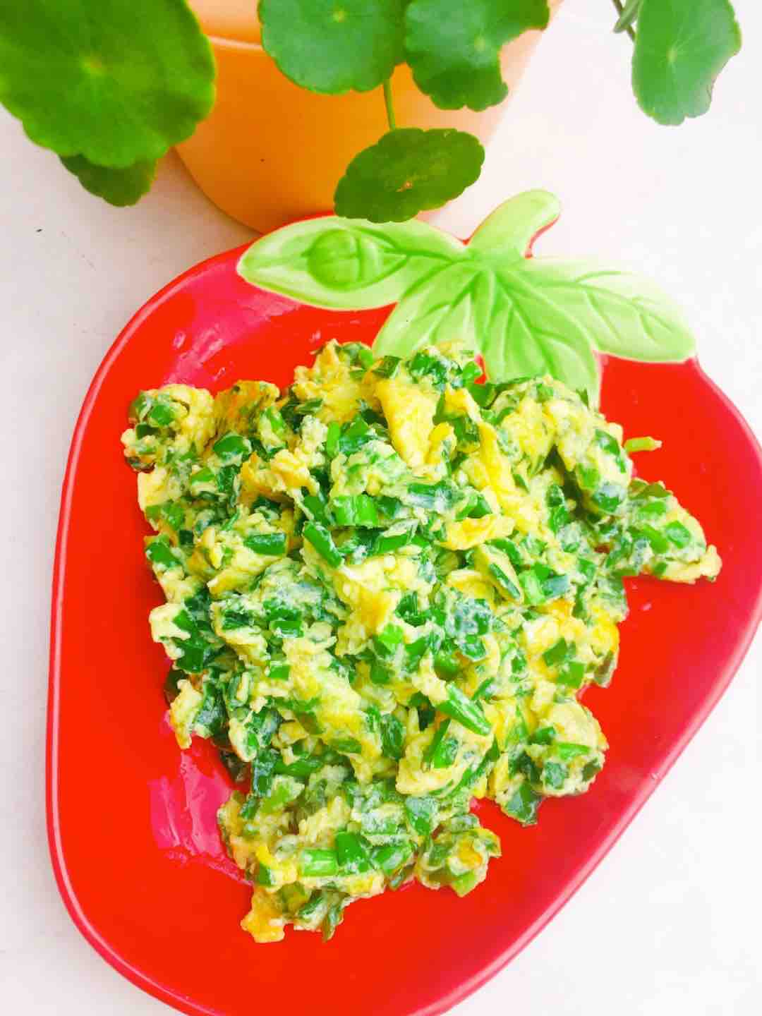 原汁原味韭菜炒雞蛋的做法-家常味炒菜譜