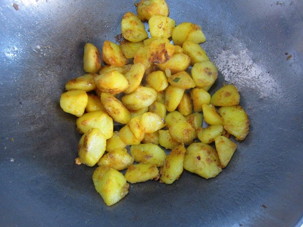 #最美不過中秋味#非油炸地三鮮的做法-家常味炒菜譜