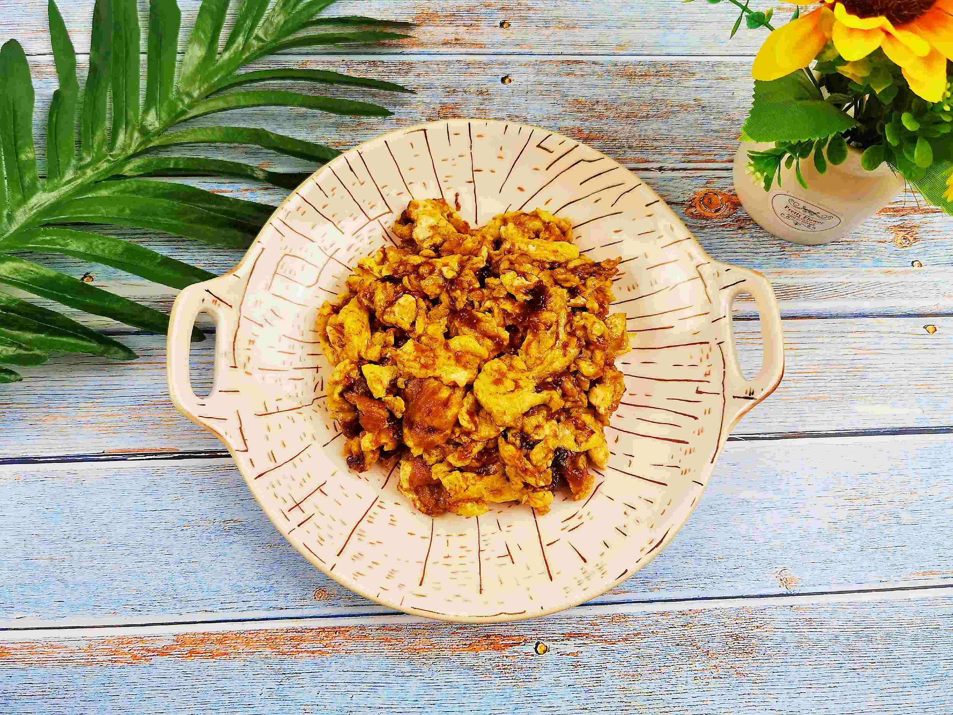 雞蛋的花樣吃法－靈魂炒蛋，沒點實力不敢叫這名，好吃又簡單的做法-香辣味炒菜譜