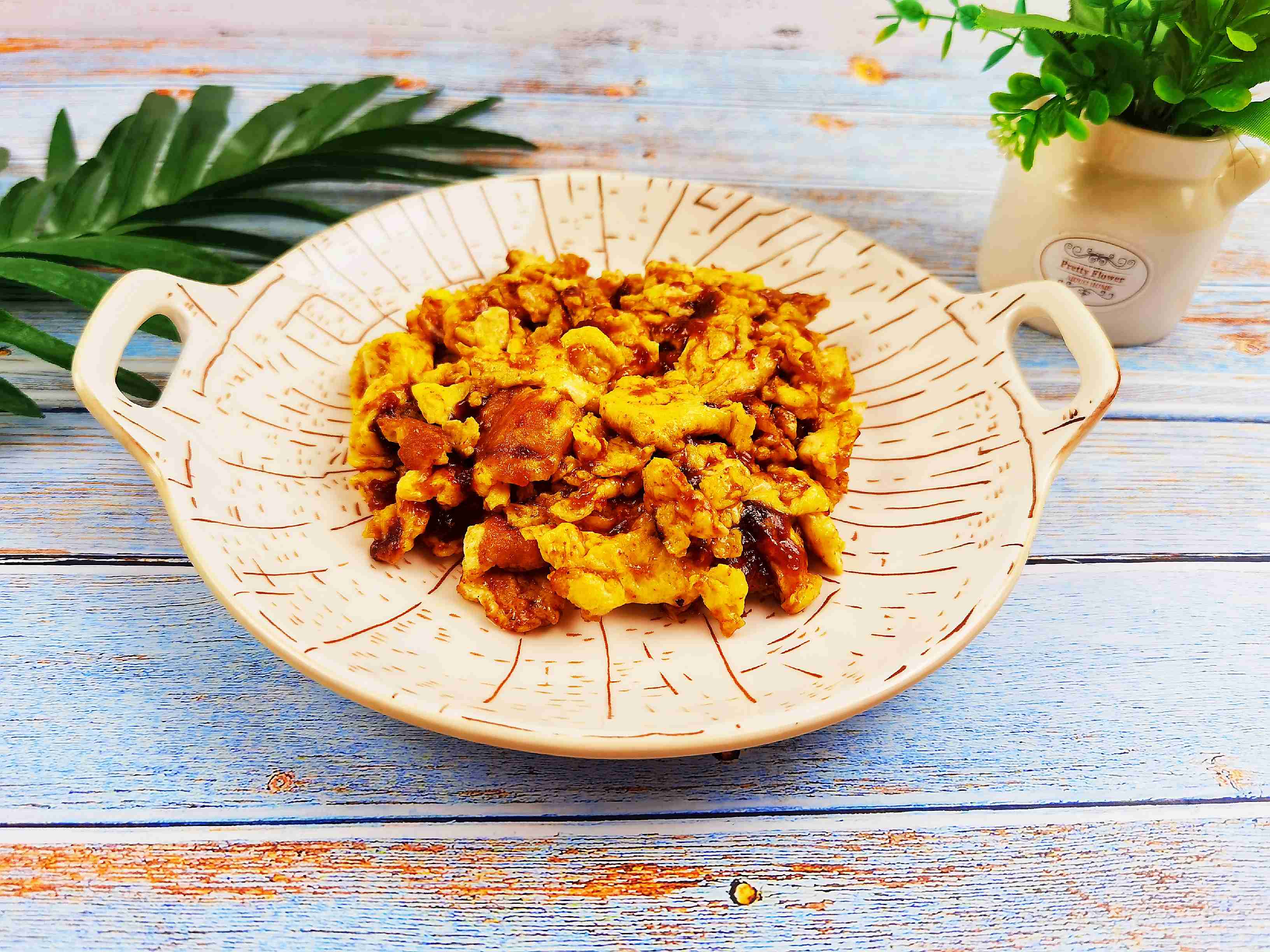 雞蛋的花樣吃法－靈魂炒蛋，沒點實力不敢叫這名，好吃又簡單的做法-香辣味炒菜譜