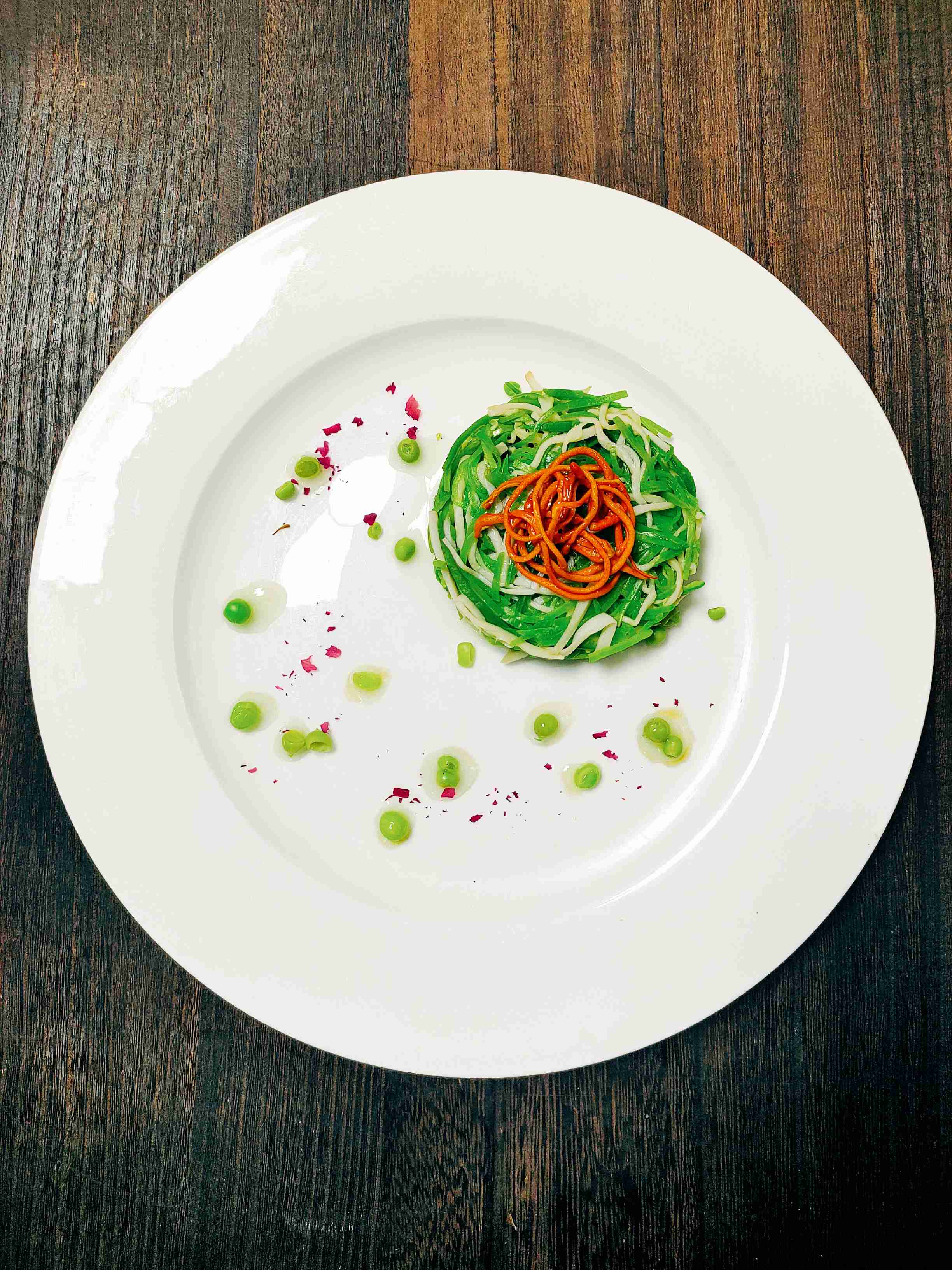 ＃最美不過中秋味＃一青二白的做法-芥末味拌菜譜