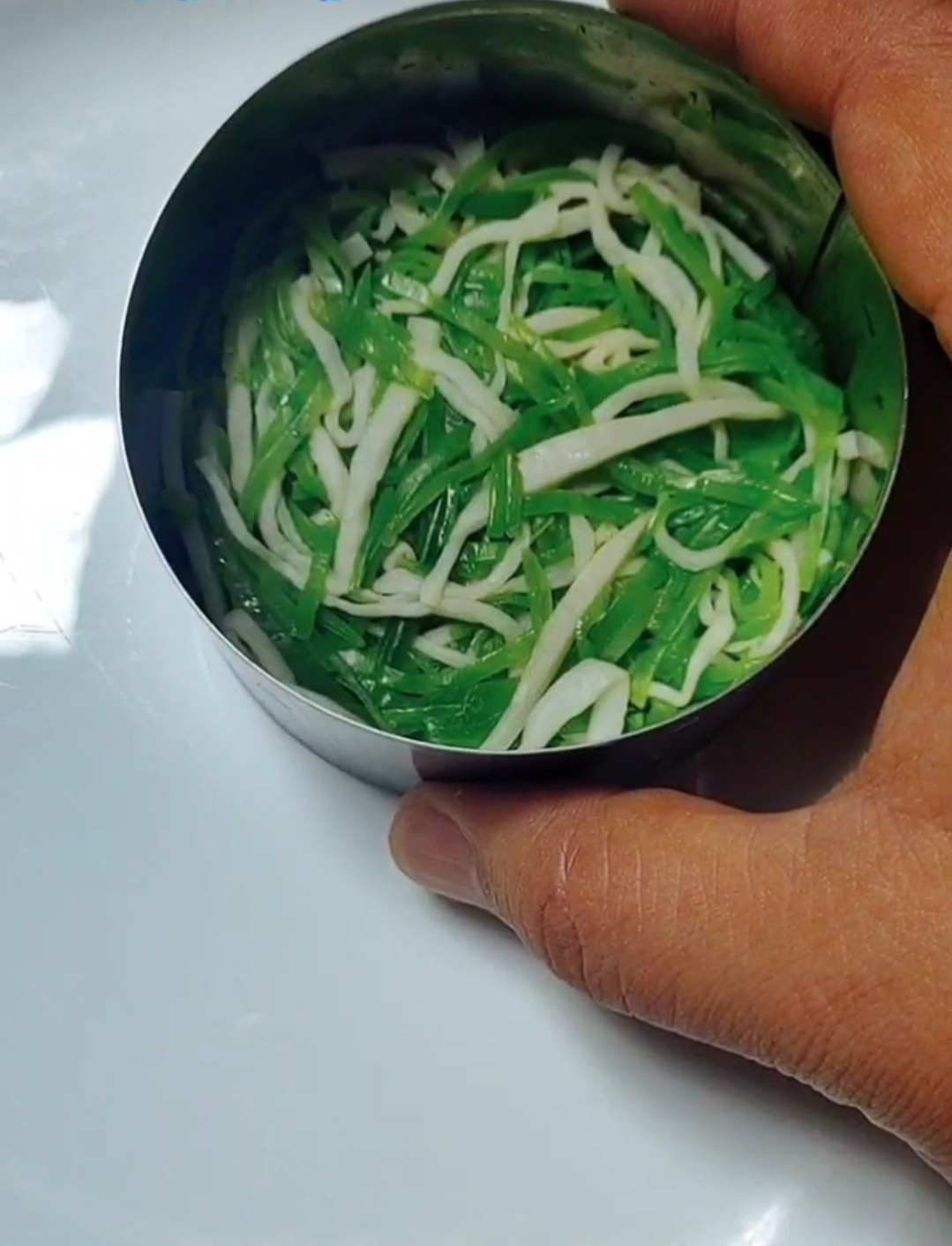 ＃最美不過中秋味＃一青二白的做法-芥末味拌菜譜