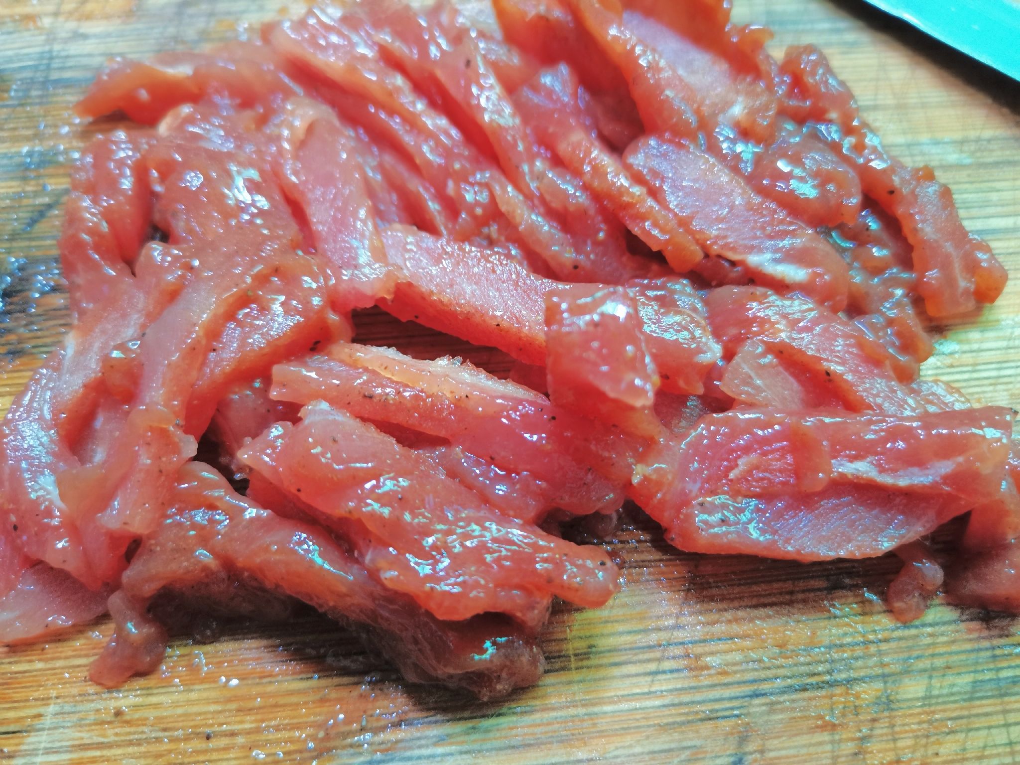 茭白炒牛肉的做法-家常味炒菜譜