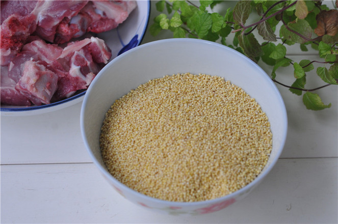 小米蒸排骨的做法-家常味蒸菜譜