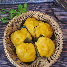 玉米南瓜蒸糕的做法-甜味蒸菜譜