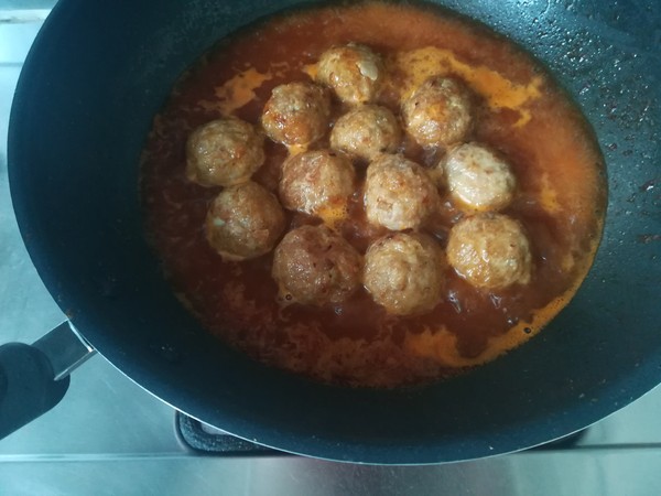 茄汁鵪鶉蛋肉丸的做法-家常味燉菜譜