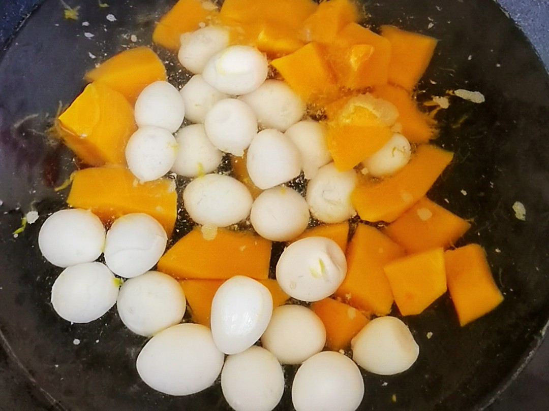 粵菜傳統名菜簡易家常版－珍珠南瓜，清甜軟糯，老人孩子都愛吃的做法-家常味炒菜譜