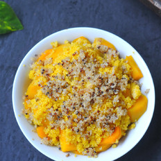 小米藜麥蒸紅薯的做法-甜味蒸菜譜