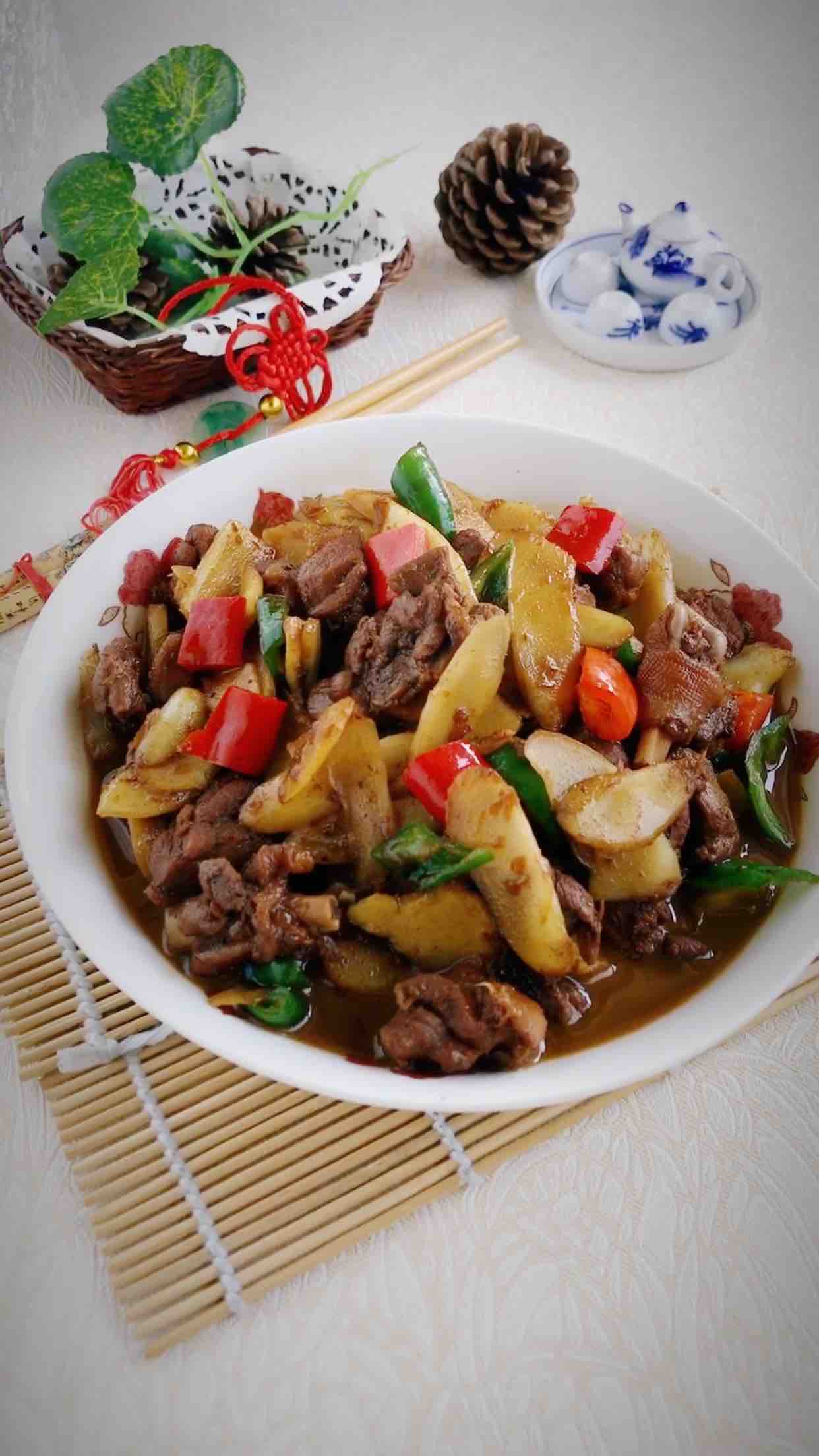 仔姜炒鴨的做法-家常味炒菜譜