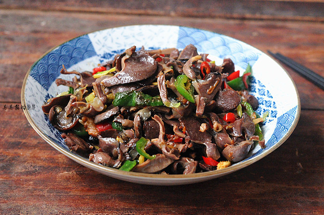 開胃雞腎的做法-香辣味炒菜譜