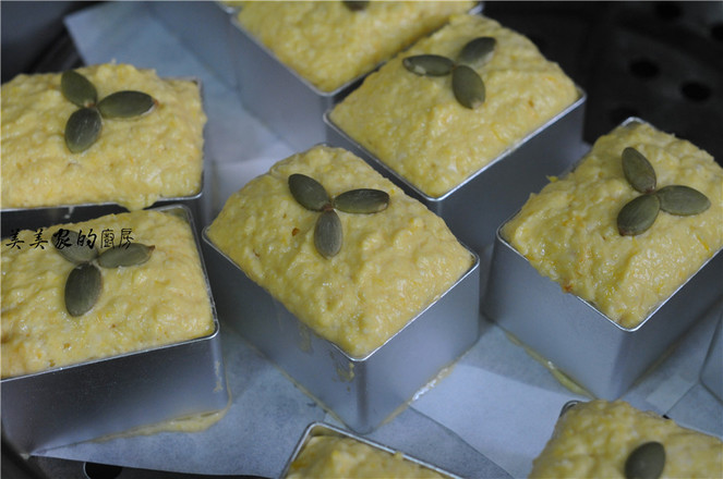 甜玉米蒸糕的做法-甜味蒸菜譜