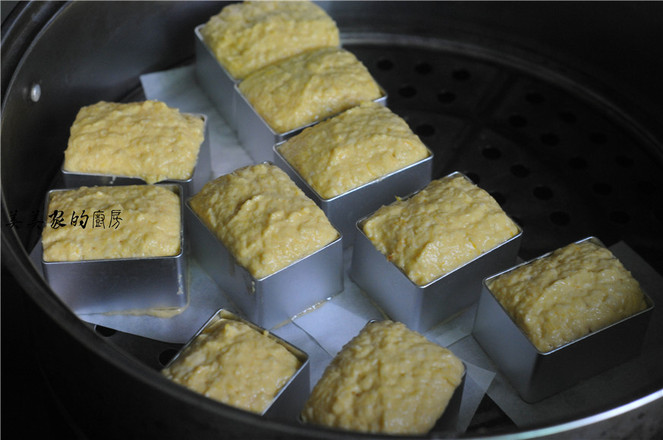 甜玉米蒸糕的做法-甜味蒸菜譜