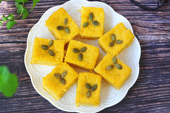 甜玉米蒸糕的做法-甜味蒸菜譜