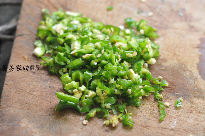 青椒茄子泥的做法-家常味蒸菜譜