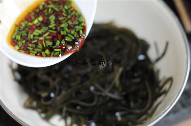 涼拌海帶的做法-家常味拌菜譜