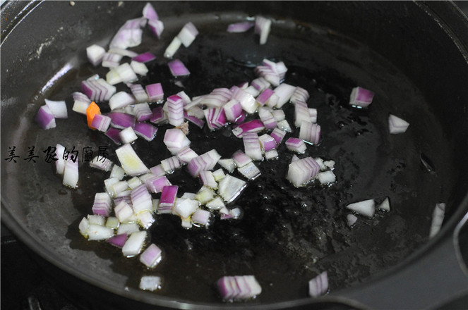 七彩糯米飯蒸塞油豆腐的做法-家常味蒸菜譜