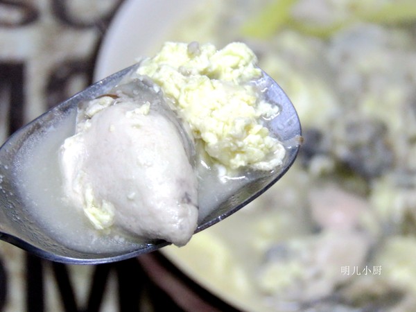 生蠔蛋湯的做法-家常味煮菜譜