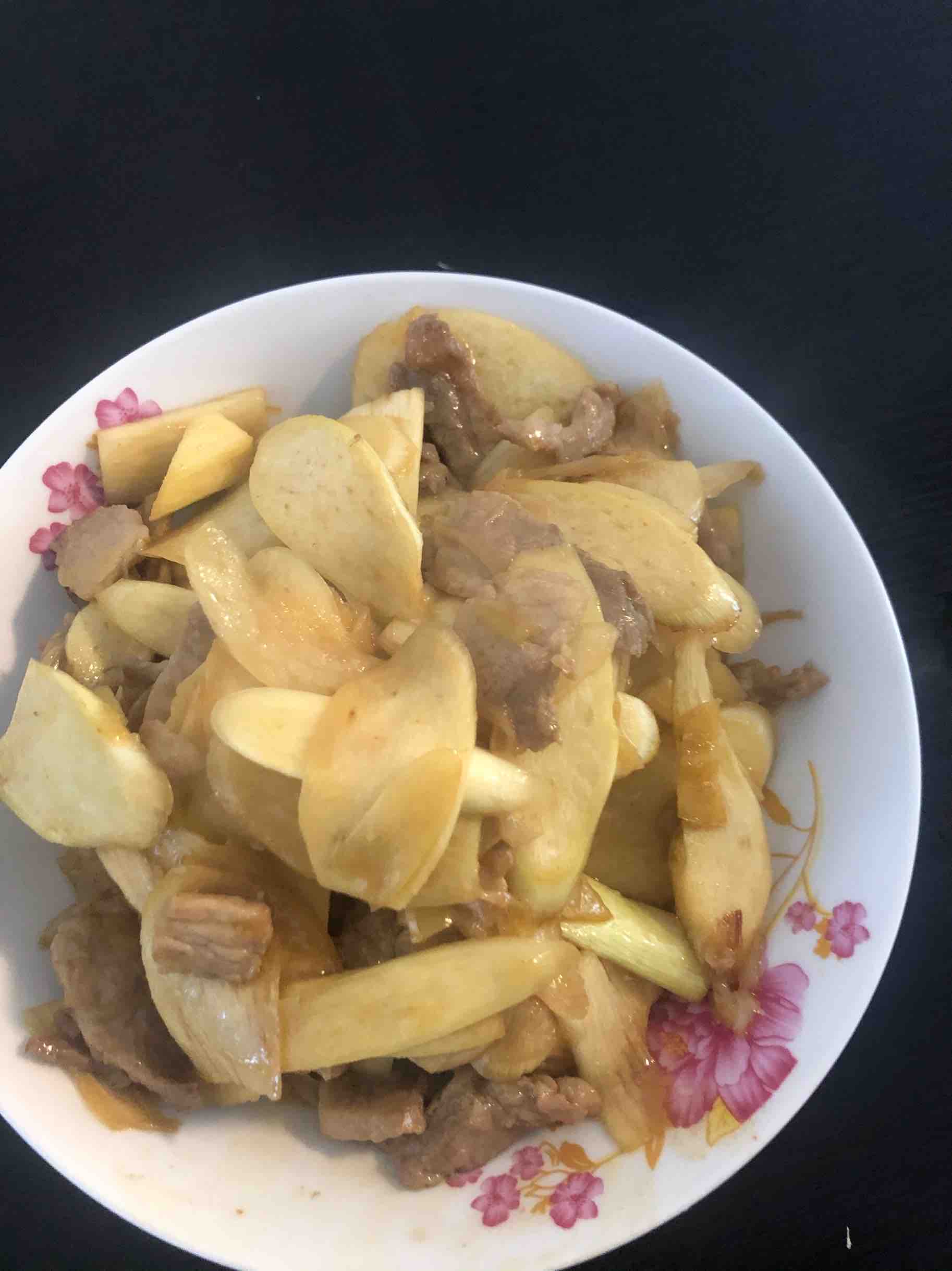 茭白炒肉片的做法-咸鮮味炒菜譜