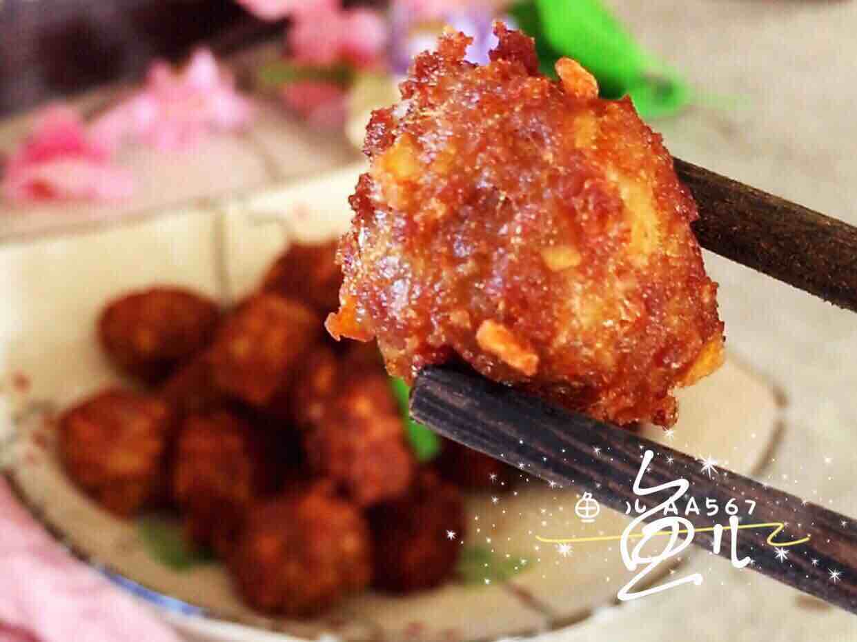 蓮藕肉丸的做法-家常味炸菜譜