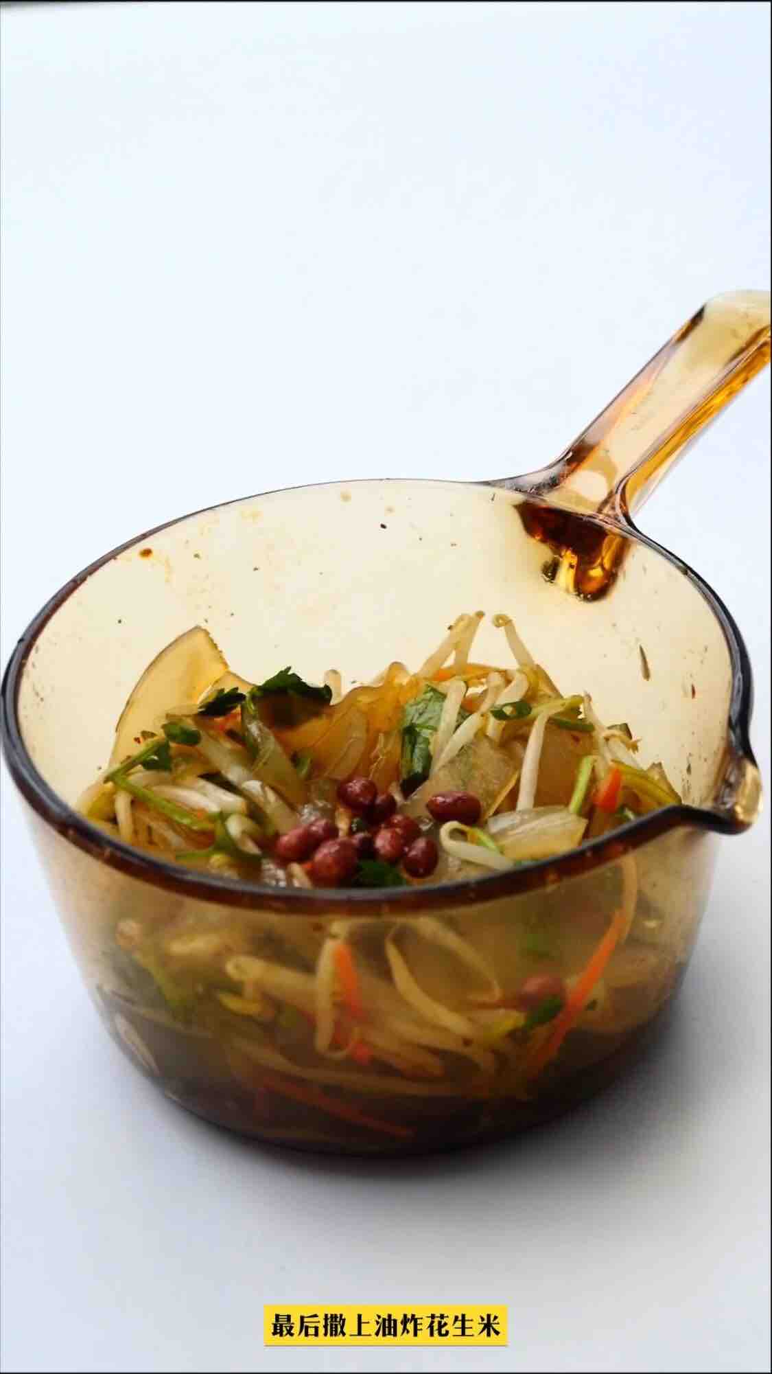 時蔬拌涼皮的做法-香辣味拌菜譜