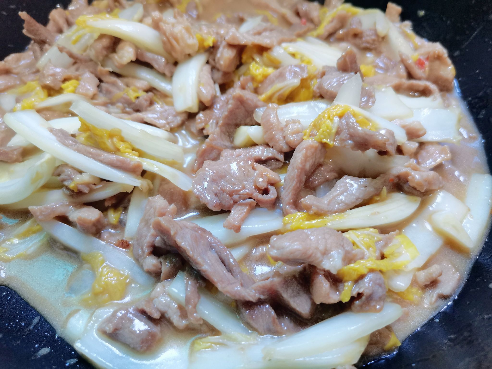 娃娃菜炒肉片的做法-家常味炒菜譜