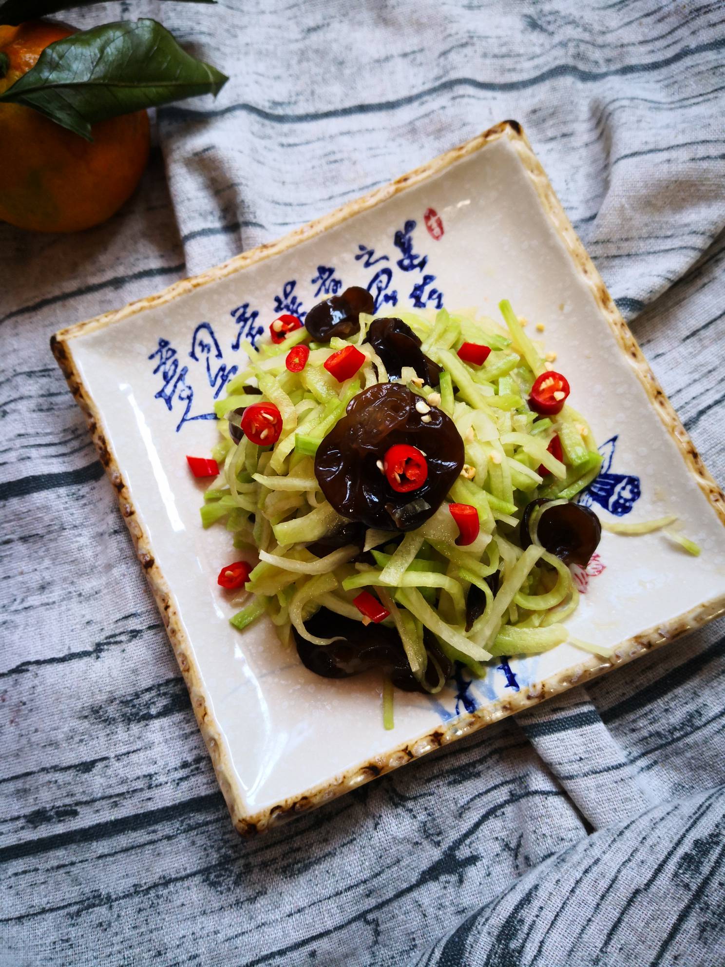 涼拌水果蘿卜的做法-酸甜味拌菜譜