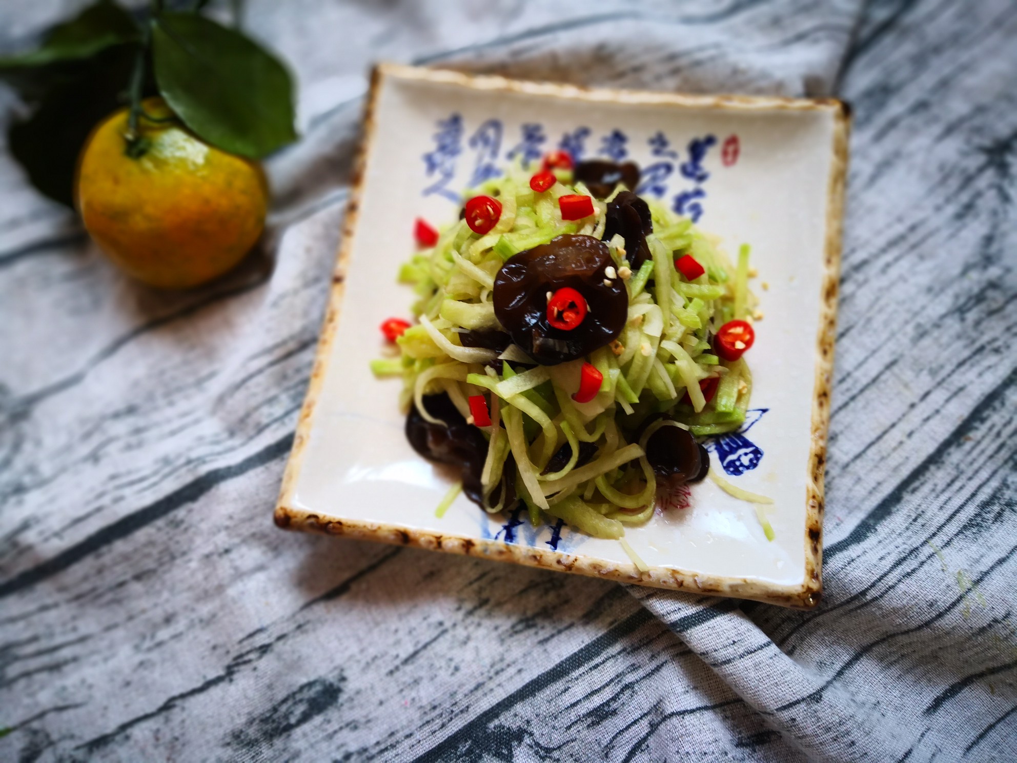 涼拌水果蘿卜的做法-酸甜味拌菜譜