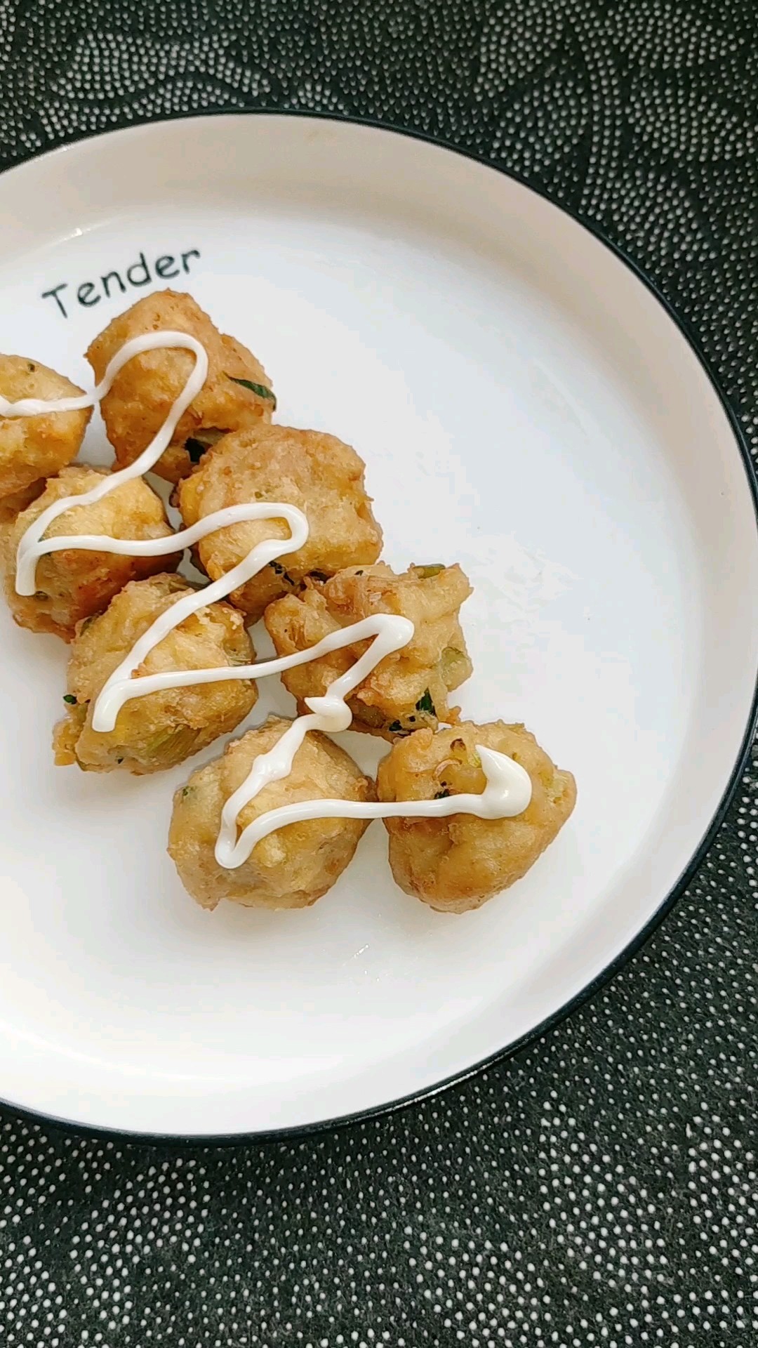 沙拉豆腐丸子的做法-甜味炸菜譜