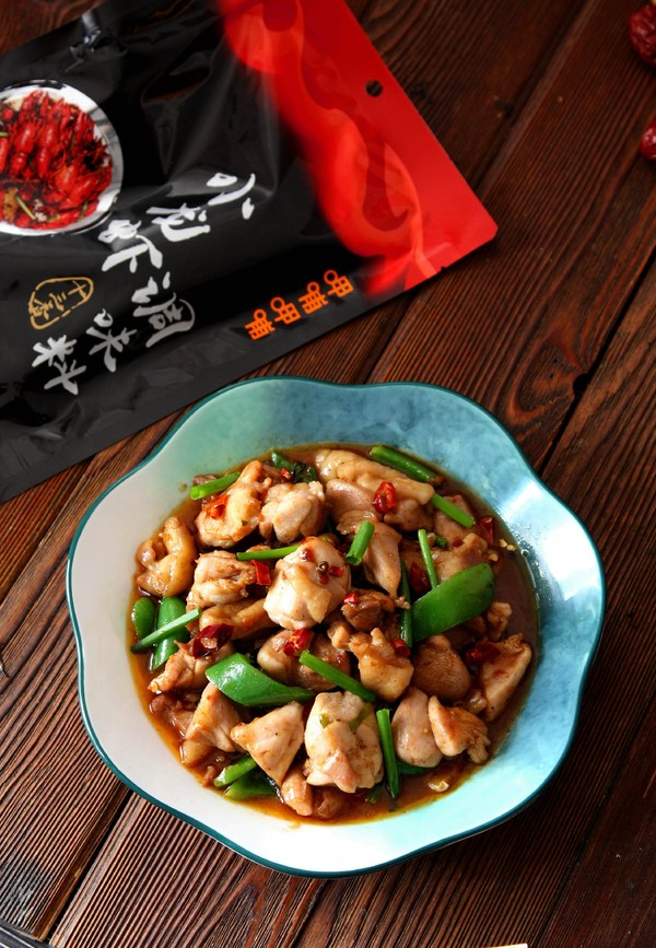 辣炒饞嘴雞的做法-麻辣味炒菜譜