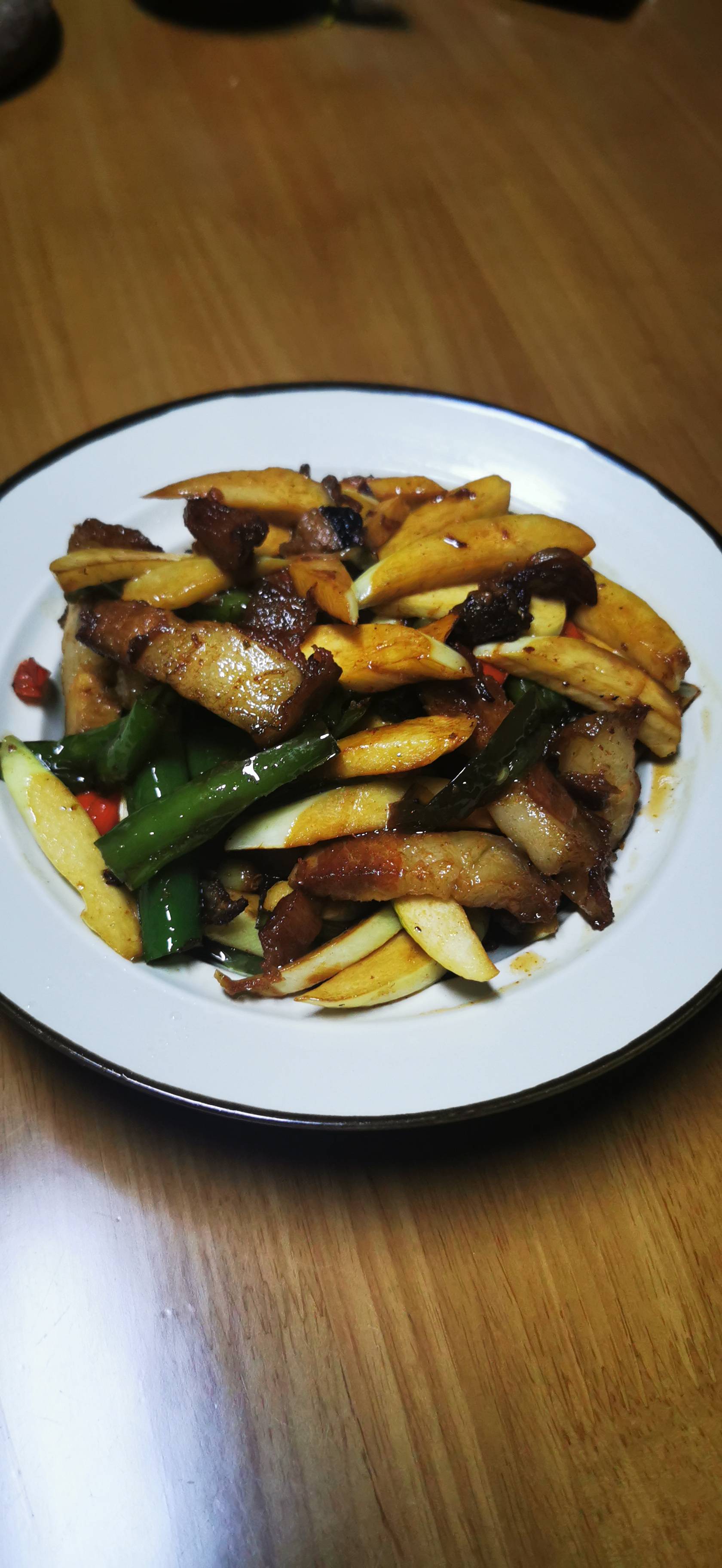 餃白炒肉的做法-香辣味炒菜譜