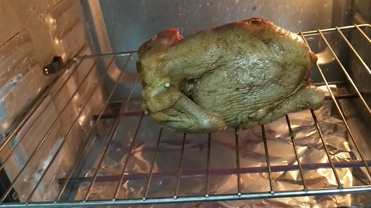 超簡單的脆皮蜂蜜醬油烤雞的做法-咸鮮味烤菜譜