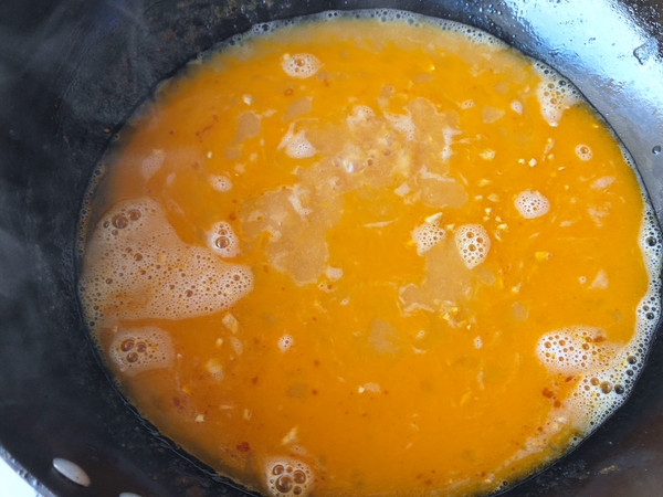 蟹黃醬燴菜的做法-咸鮮味燴菜譜