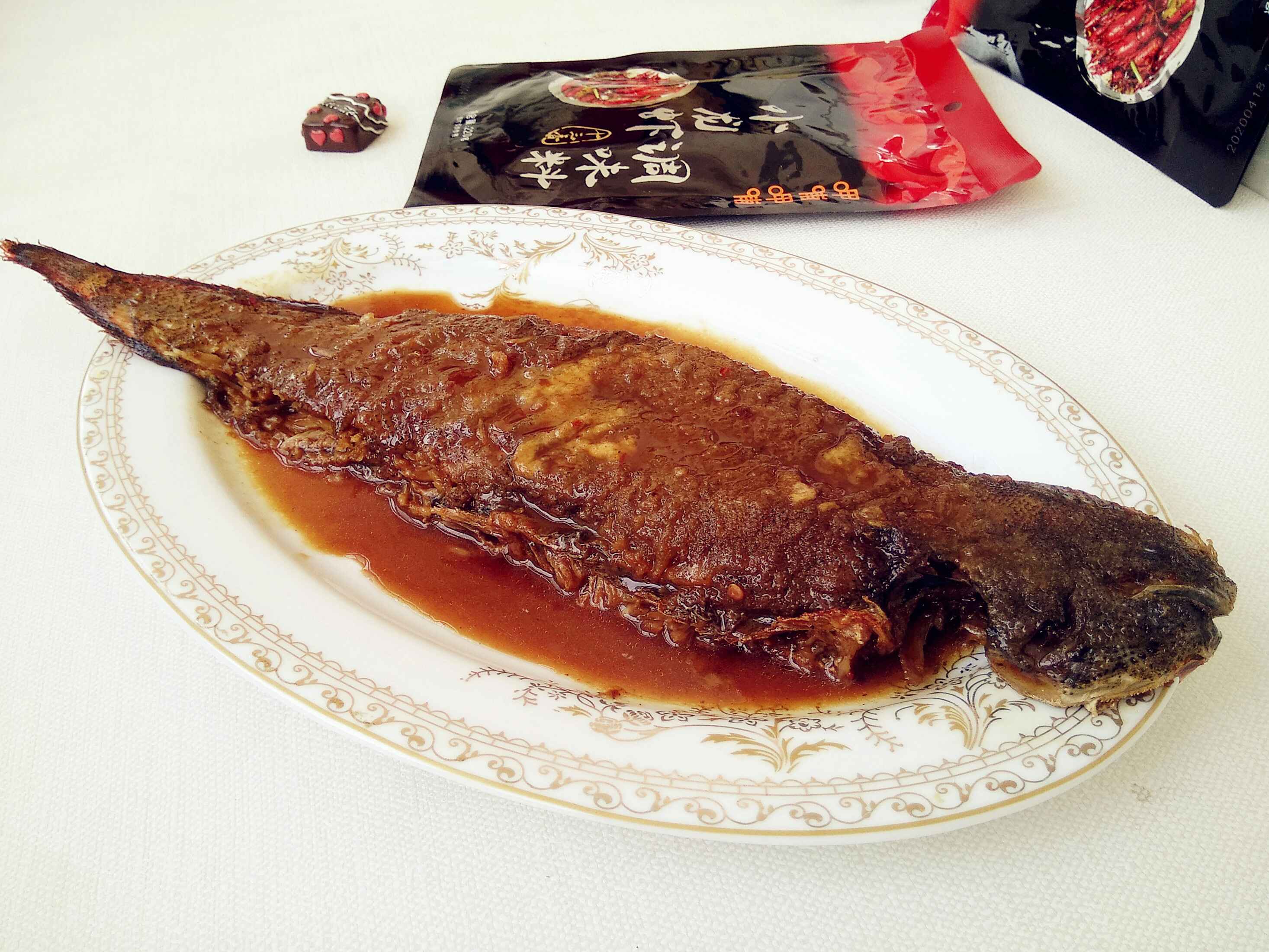 麻辣比目魚的做法-麻辣味燒菜譜