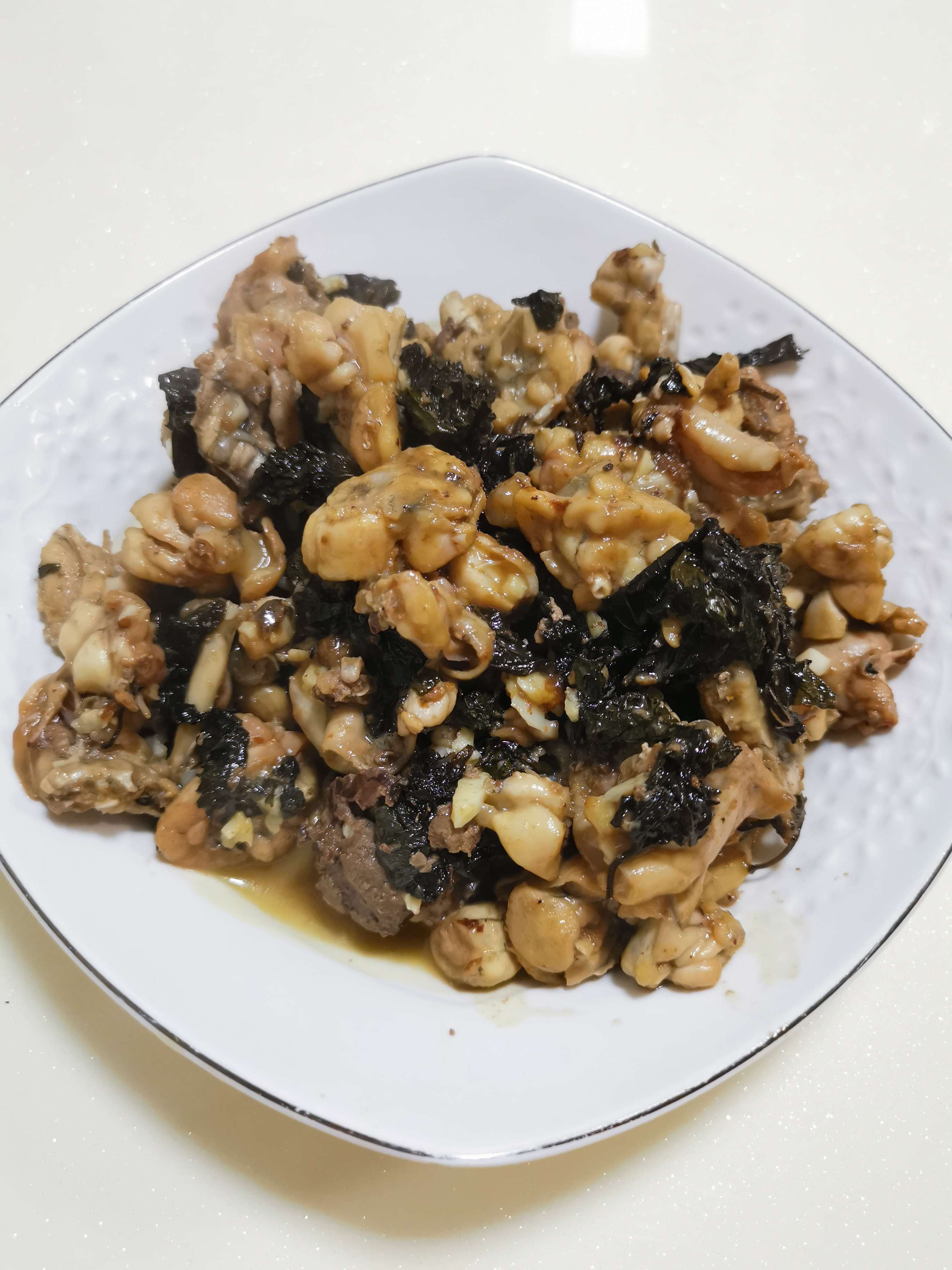 紫蘇田雞的做法-家常味炒菜譜