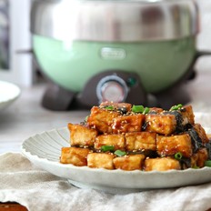 豆腐神仙吃法——照燒海苔豆腐的做法-咸鮮味燒菜譜