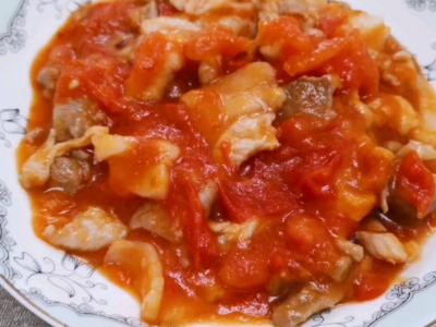 西紅柿的做法-酸甜味炒菜譜